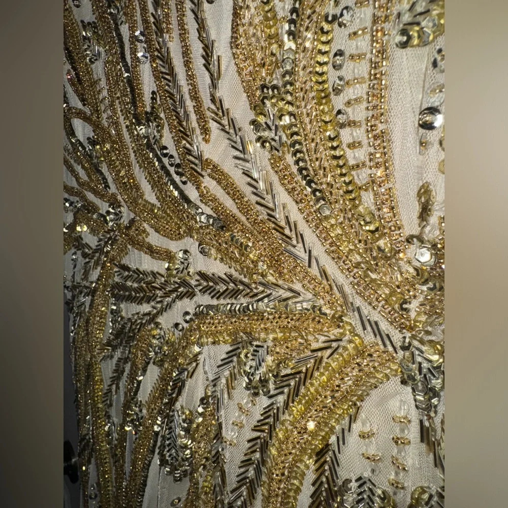 👗NWT! Mac Duggal Sequin & Bead Dress - Picture 10 of 16